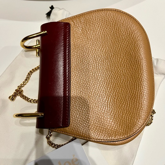 Chloe grained lambskin mini Drew shoulder bag - authentic - Picture 3 of 8